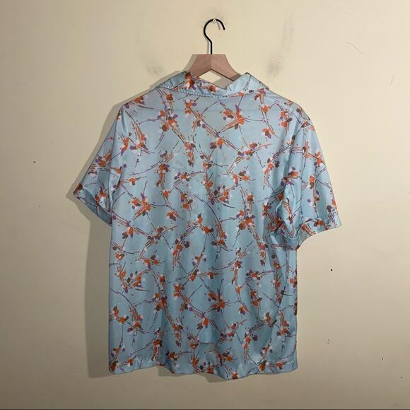 VNTG 70s SODI button up shirt 44 - Picture 2 of 4